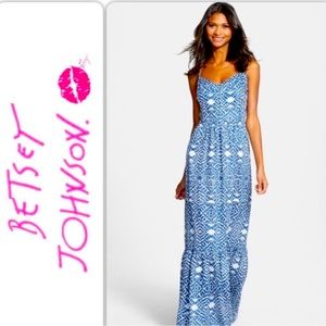 Betsey Johnson Linen Maxi
